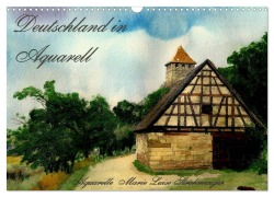 Cover-Bild zum Titel 'Deutschland in Aquarell (Wandkalender 2026 DIN A3 quer), CALVENDO Monatskalender' von 'Marie Luise Strohmenger'