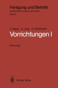 Cover-Bild zum Titel 'Vorrichtungen I' von 'H. Mauri, G. Schimitzek, A. Jung'