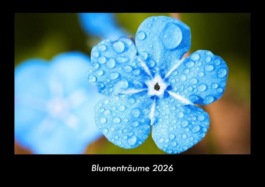 Blumenträume 2026 Fotokalender DIN A3 - Tobias Becker