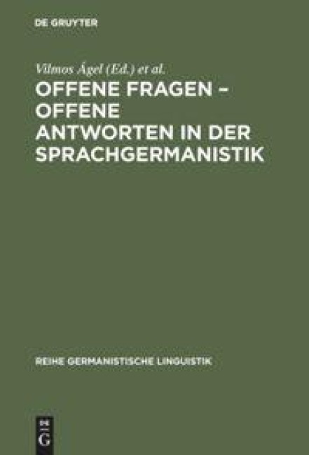 Offene Fragen - offene Antworten in der Sprachgermanistik - 