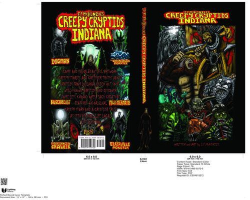 Creepy Cryptids Indiana - Joseph P McKenzie