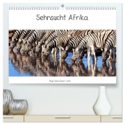 Cover-Bild zum Titel 'Sehnsucht Afrika - Faszinierende Tierwelt im südlichen Afrika (hochwertiger Premium Wandkalender 2026 DIN A2 quer), Kunstdruck in Hochglanz' von 'Birgit Scharnhorst'