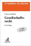 Cover-Bild zum Titel 'Gesellschaftsrecht' von 'Carsten Schäfer'