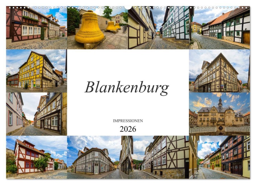 Blankenburg Impressionen (Wandkalender 2026 DIN A2 quer), CALVENDO Monatskalender - Dirk Meutzner