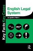 Cover-Bild zum Titel 'English Legal System' von 'Jacqueline Martin'