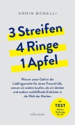 Cover-Bild zum Titel '3 Streifen, 4 Ringe, 1 Apfel' von 'Armin Bonelli'