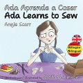 Cover-Bild zum Titel 'Ada Aprende a Coser / Ada Learns To Sew' von 'Angie Scarr'