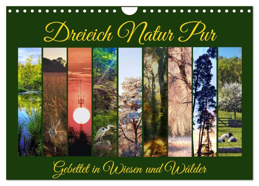 Dreieich Natur Pur (Wandkalender 2026 DIN A4 quer), CALVENDO Monatskalender - Eva Ola Feix