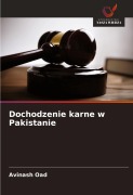 Cover-Bild zum Titel 'Dochodzenie karne w Pakistanie' von 'Avinash Oad'
