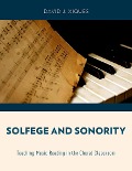Cover-Bild zum Titel 'Solfege and Sonority' von 'David J. Xiques'