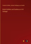 Cover-Bild zum Titel 'Briefe Schillers und Goethes an A.W. Schlegel' von 'Friedrich Schiller, Johann Wolfgang von Goethe'