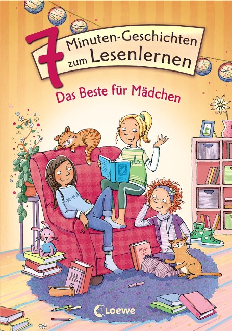 Leselöwen - Das Original - 7-Minuten-Geschichten zum Lesenlernen - Das Beste für Mädchen - 