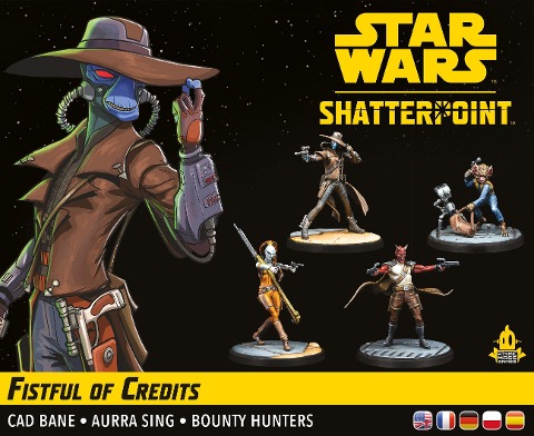 Star Wars: Shatterpoint - Fistful of Credits Squad Pack ("Für eine Handvoll Credits") - Will Shick