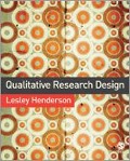 Cover-Bild zum Titel 'Using Qualitative Research' von 'Lesley Henderson, Simon Carter'