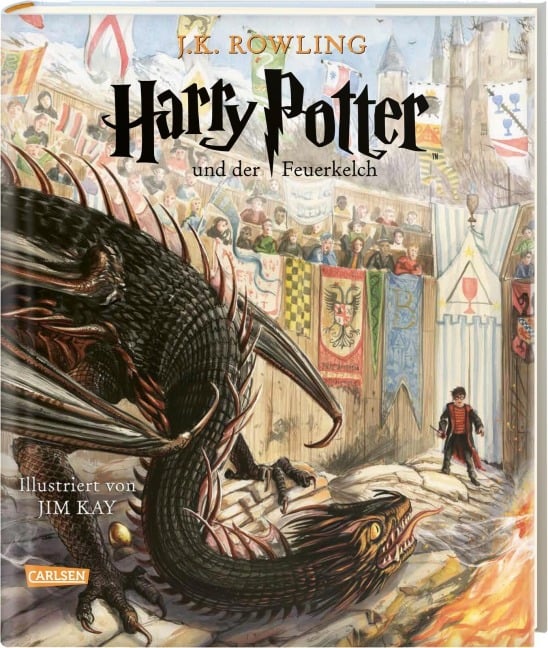Harry Potter und der Feuerkelch (farbig illustrierte Schmuckausgabe) (Harry Potter 4) - J. K. Rowling Harry Potter und der Feuerkelch (farbig illustrierte Schmuckausgabe) (Harry Potter 4) - J. K. Rowling