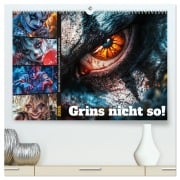 Cover-Bild zum Titel 'Grins nicht so ! (hochwertiger Premium Wandkalender 2026 DIN A2 quer), Kunstdruck in Hochglanz' von 'Steffen Gierok-Latniak'