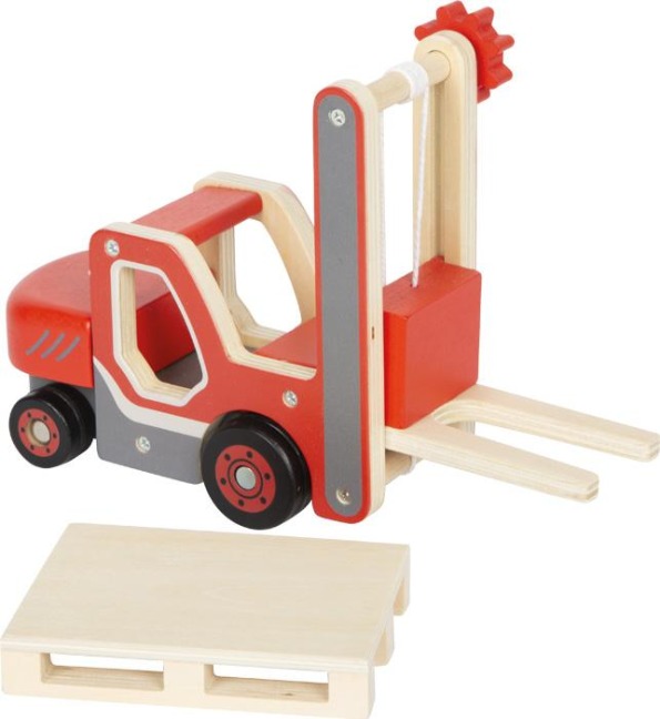 Gabelstapler mit Palette - 