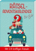 Cover-Bild zum Titel 'Rätseladventskalender to go 5' von 'Emil Schwarz'