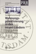 Cover-Bild zum Titel 'Wohnungsprivatisierung in den neuen Ländern' von 'Stefan Gesterkamp'