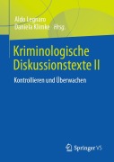 Cover-Bild zum Titel 'Kriminologische Diskussionstexte II' von ''