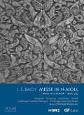 Cover-Bild zum Titel 'h-moll Messe BWV 232 (+DVD)' von 'Rademann/Sampson/Vondung/Gächinger Kantorei Stuttg'