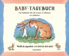 Cover-Bild zum Titel 'Baby-Tagebuch. Weißt du eigentlich, wie lieb ich dich hab?' von 'Sam McBratney'