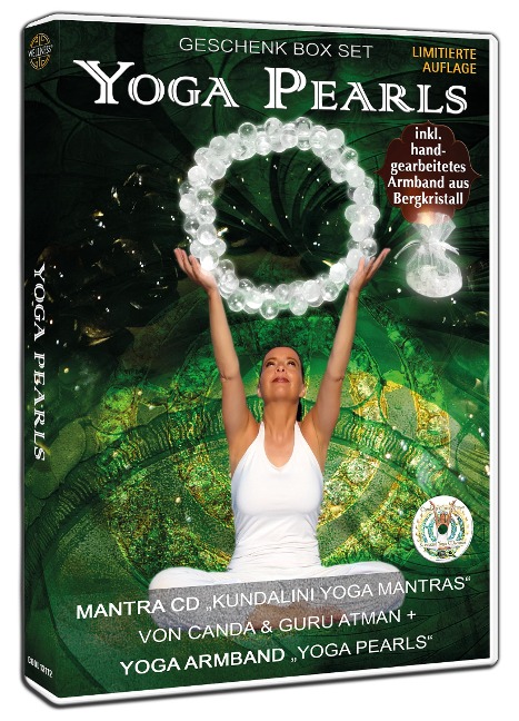 Yoga Pearls Geschenk Box: Mantra CD+Yoga Armband - Canda & Guru Atman