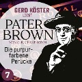 Cover-Bild zum Titel 'Die purpurfarbene Perücke' von 'Gilbert Keith Chesterton'