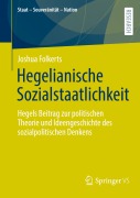 Cover-Bild zum Titel 'Hegelianische Sozialstaatlichkeit' von 'Joshua Folkerts'
