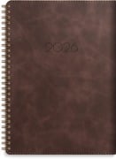 Cover-Bild zum Titel 'Burde Kalender 2026 Senator A5 Twist braun' von ''