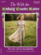 Cover-Bild zum Titel 'Die Welt der Hedwig Courths-Mahler 774' von 'Renate Busch'