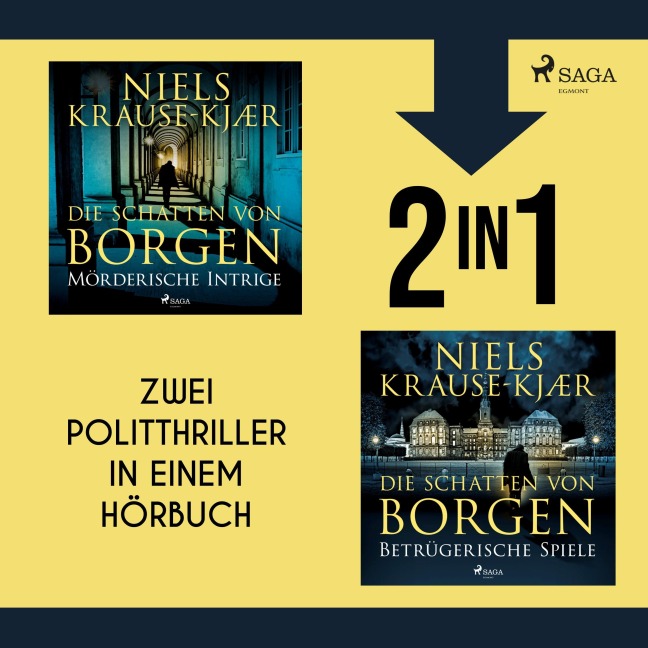 Die Schatten von Borgen - Mörderische Intrige & Betrügerische Spiele - Niels Krause-Kjær