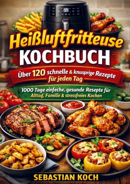 Das ultimative Heißluftfritteuse Kochbuch - Schnell, knusprig & gesund genießen - Sebastian Koch
