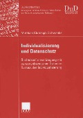 Cover-Bild zum Titel 'Individualisierung und Datenschutz' von 'Matthias Schwenke'