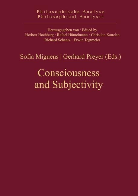 Consciousness and Subjectivity - 