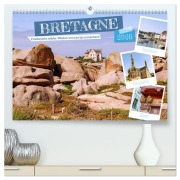 Cover-Bild zum Titel 'Bretagne. Frankreichs wilder Westen von rau bis romantisch (hochwertiger Premium Wandkalender 2026 DIN A2 quer), Kunstdruck in Hochglanz' von 'Hanna Wagner'