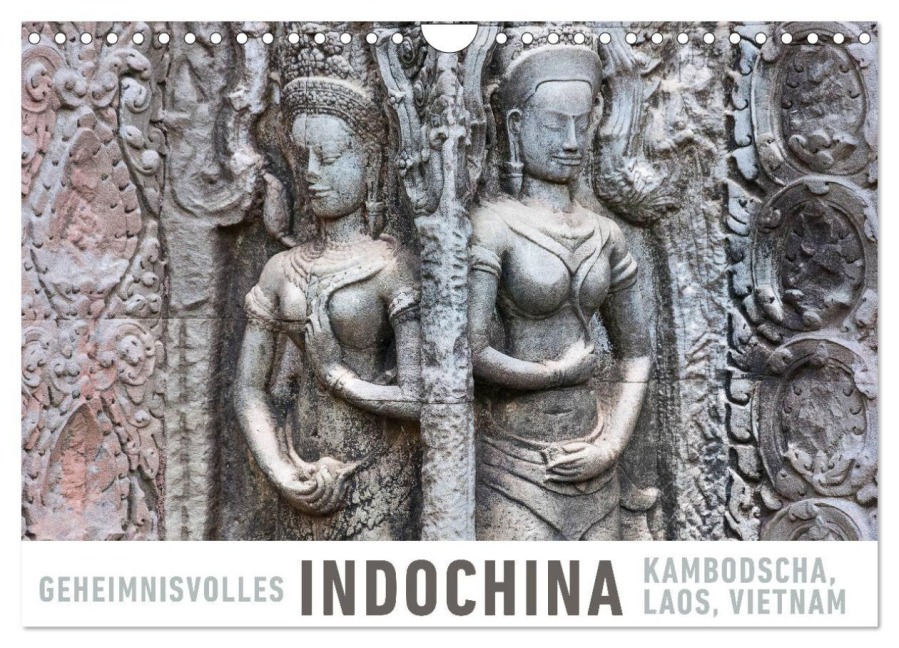 Geheimnisvolles Indochina Kambodscha, Laos, Vietnam (Wandkalender 2026 DIN A4 quer), CALVENDO Monatskalender - Martin Ristl
