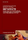 Cover-Bild zum Titel 'Metatexte' von ''