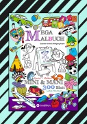 Cover-Bild zum Titel 'MEGA MALBUCH - SPECIAL EDTITON - 300 SEITEN MIT LUSTIGEN MOTIVEN - ABENTEUER MIT MINI & MANI - SPANNENDE THEMEN' von 'Gabriele André, Wolfgang André'