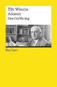 Cover-Bild zum Titel 'Adorno' von 'Tilo Wesche'