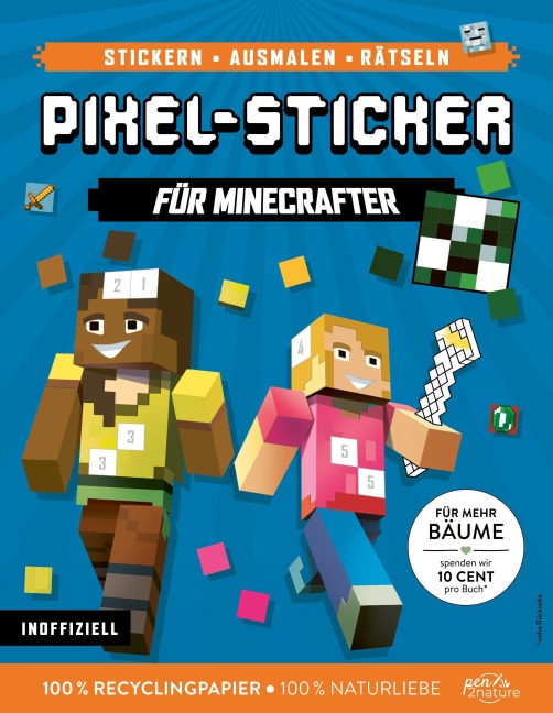 Pixel-Sticker für Minecrafter - 
