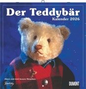 Cover-Bild zum Titel 'Der Teddybär 2026 - Broschürenkalender - Wandkalender - Format 30 x 30 cm' von ''