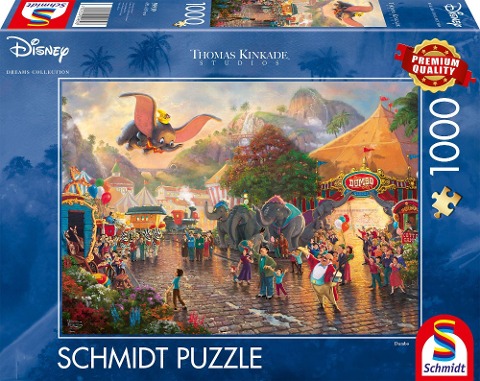 Disney, Dumbo. Kinkade Collection 1.000 Teile - 