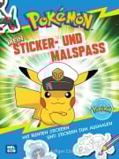 Cover-Bild zum Titel 'Pokémon Mein Sticker- und Malspaß' von ''