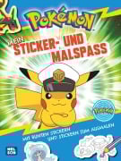 Cover-Bild zum Titel 'Pokémon Activity-Buch: Pokémon Mein Sticker- und Malspaß' von ''