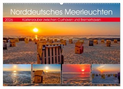 Cover-Bild zum Titel 'Norddeutsches Meerleuchten (Wandkalender 2026 DIN A2 quer), CALVENDO Monatskalender' von 'Christa Kramer'