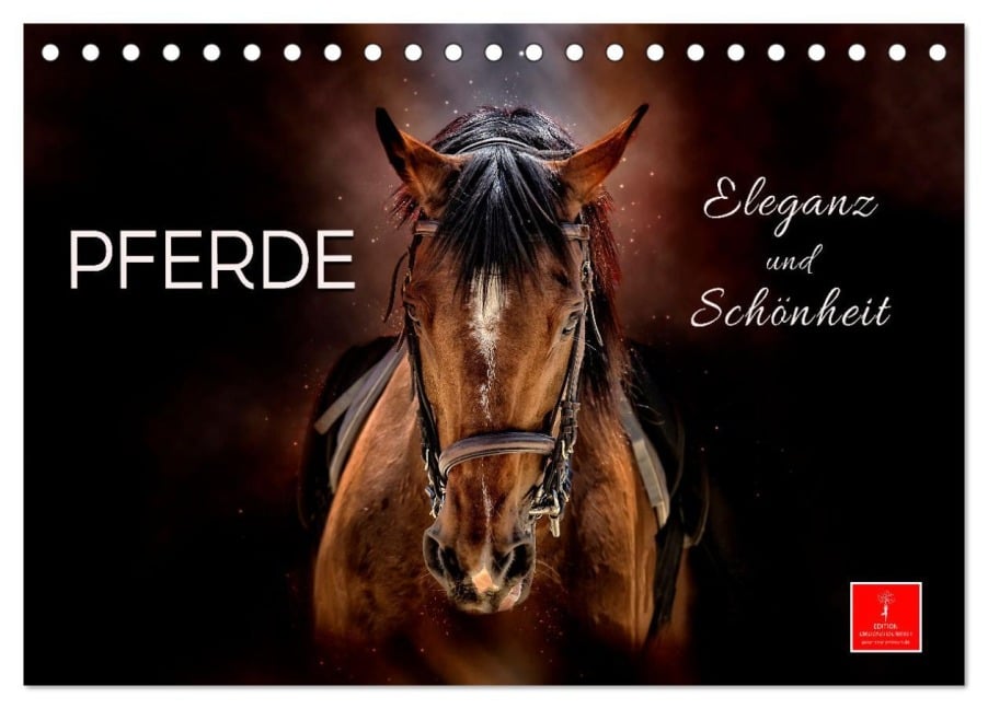 Eleganz und Schönheit - Pferde (Tischkalender 2026 DIN A5 quer), CALVENDO Monatskalender - Peter Roder