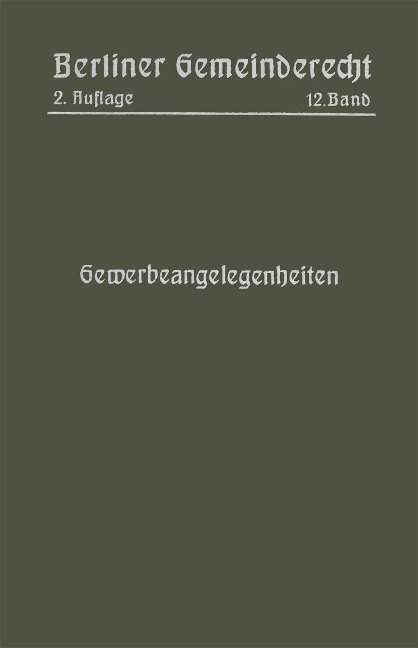 Gewerbeangelegenheiten - Magistrat Von Berlin