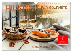 Cover-Bild zum Titel 'Picknick für Gourmets - Genuss erleben (Wandkalender 2026 DIN A4 quer), CALVENDO Monatskalender' von 'Peter Roder'