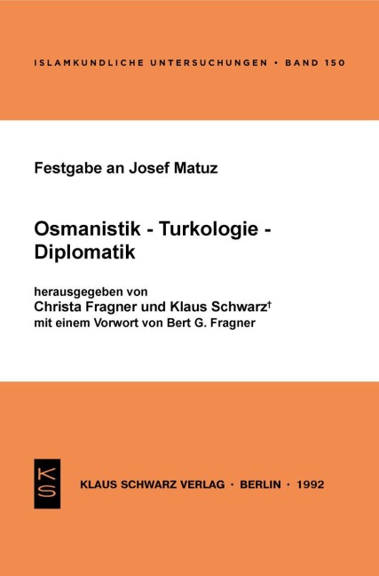 Festgabe an Josef Matuz - 